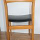 Set of 4 Scandinavian vintage chairs 70's