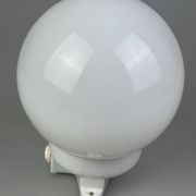 50s 60s wall lamp cellar lamp ceramic & glass Bauhaus design