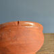 3 old terracotta bowls