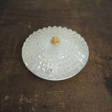 Round chiseled glass ceiling