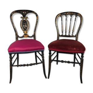 Série de deux chaises