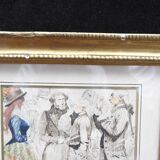 Edouard Detaille (1848-1912) Scène De Carnaval, Aquarelle Signée