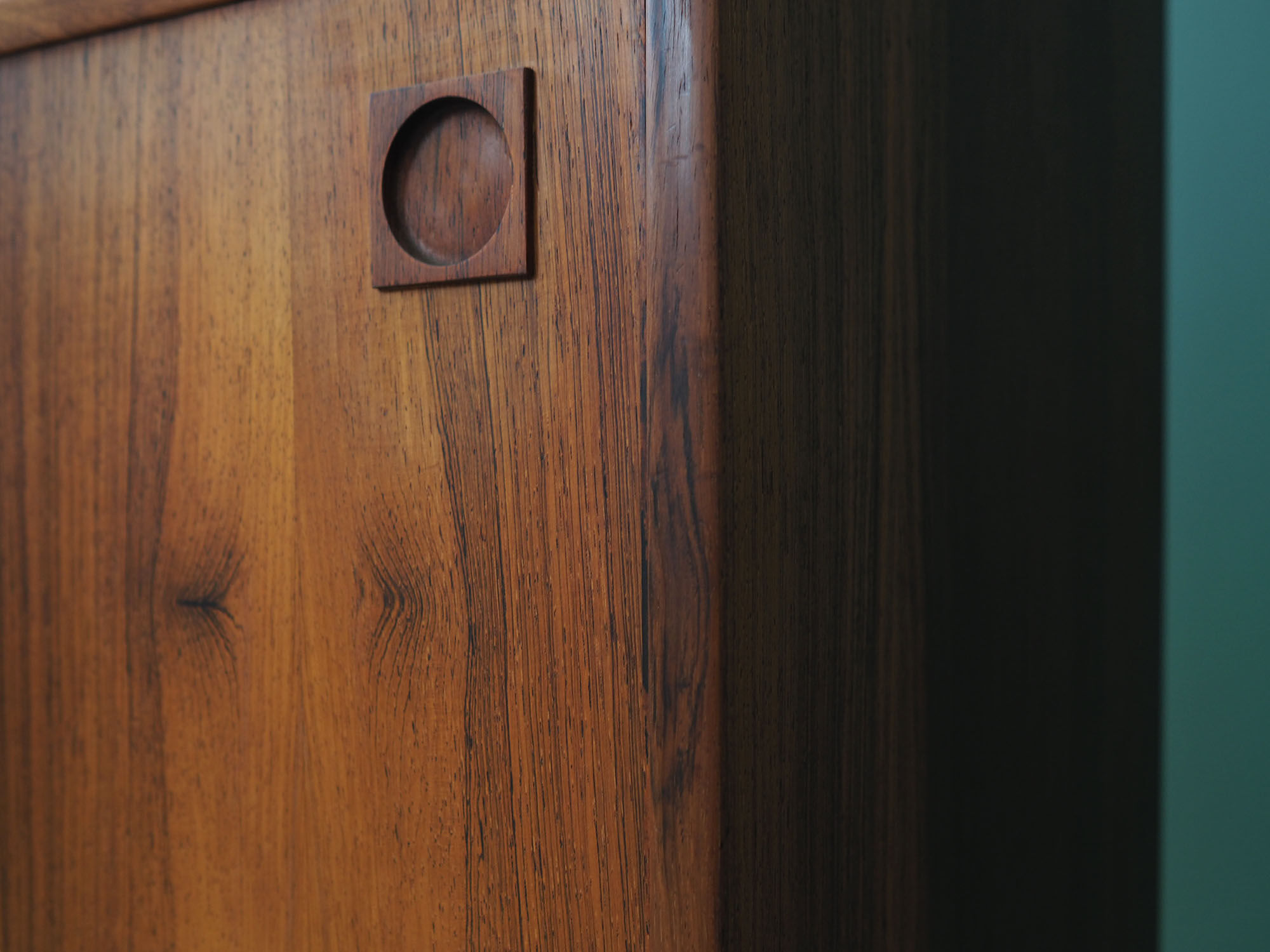 Bibliothèque en palissandre, design danois, années 1960, fabriquée par Farsø Møbelfabrik