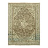 Handmade oriental contemporary 1980s 255 cm x 352 cm beige wool carpet