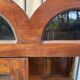 Meuble vitrine exotique 2 portes avec clé