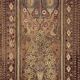 18th Century Indo-Portuguese Embroidery with Gold Thread on Velvet