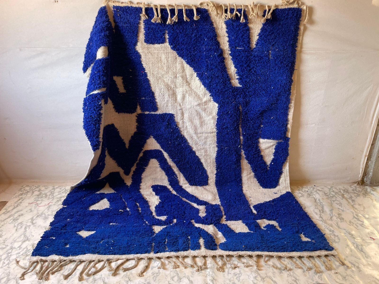 New Berber rug never used.