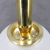 1970s Pendant Glass Light by Targetti , Italy