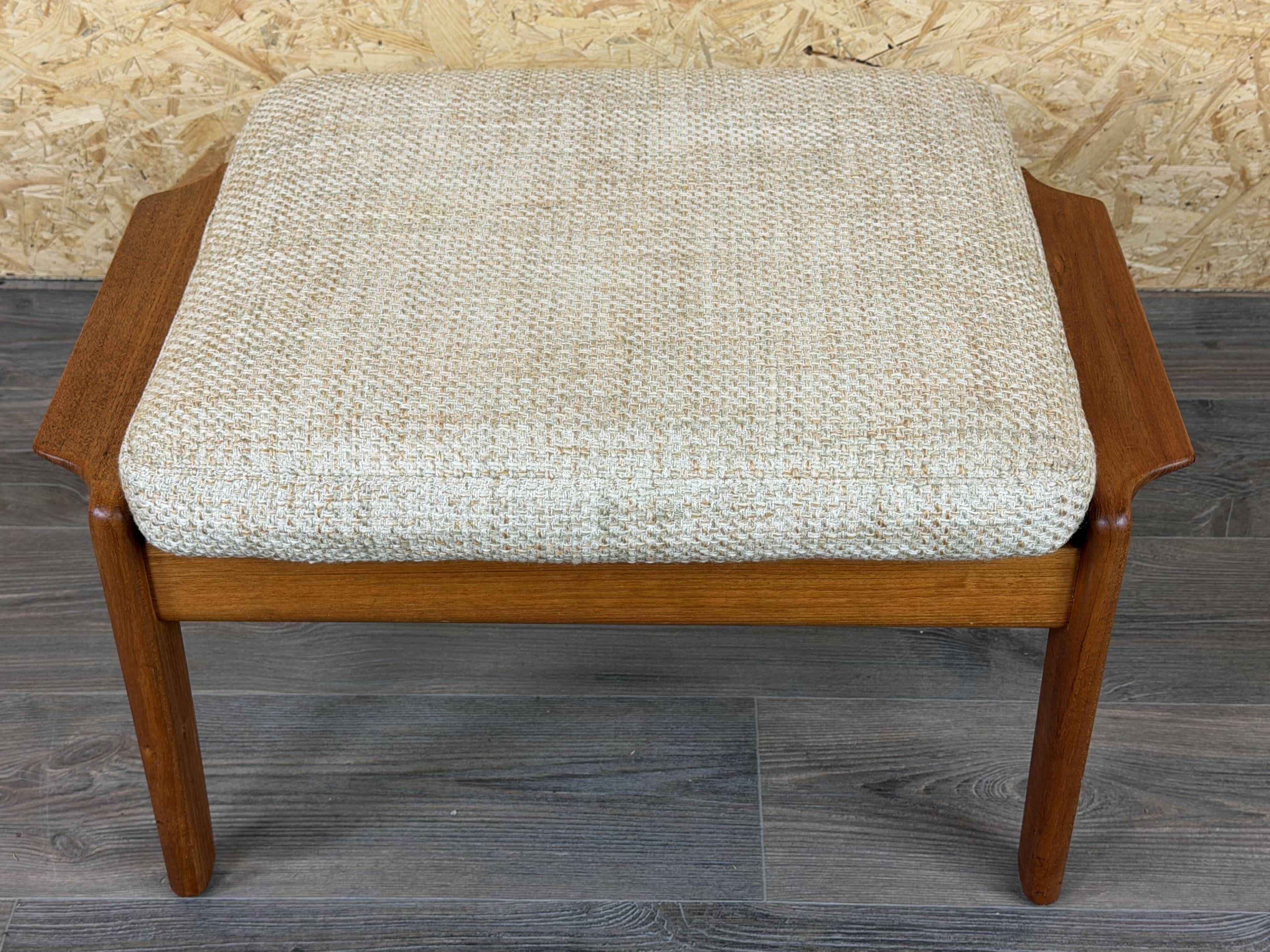 1960s 1970s Teak Ottoman by Arne Wahl Iversen for Komfort Denmark