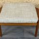 1960s 1970s Teak Ottoman by Arne Wahl Iversen for Komfort Denmark