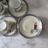 Service à café porcelaine japonaise