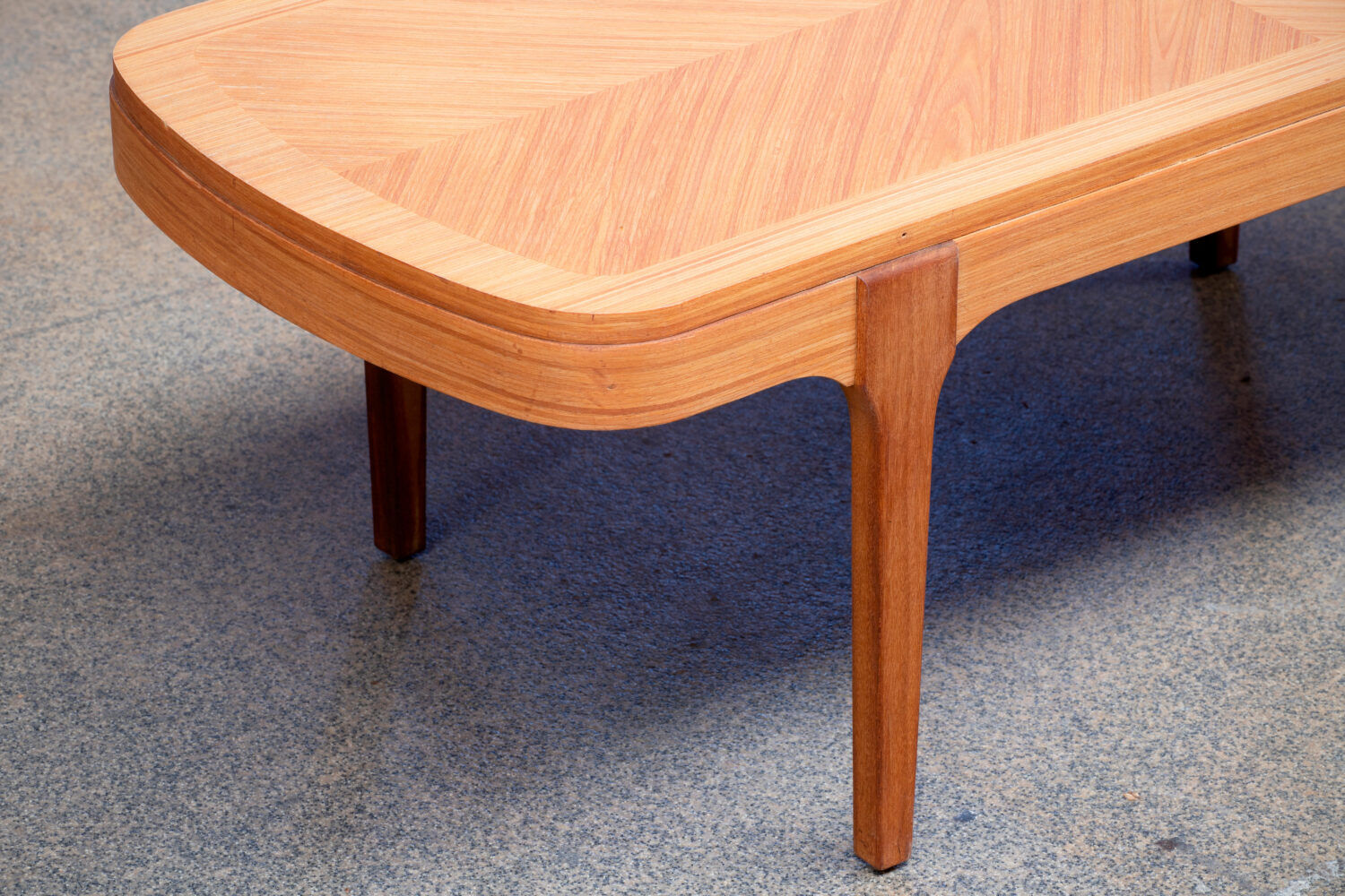 Table basse scandinave vintage 1960