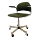 Fully Restored  Olive Office Chair by Kovona K-107, Czechoslovakia 1970