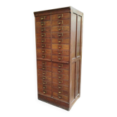 Meuble d'archives en chêne S.M.V., Danemark années 1920–40