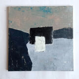 Modern painting - abstract landscape