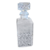 Carafe à whisky en verre taillé