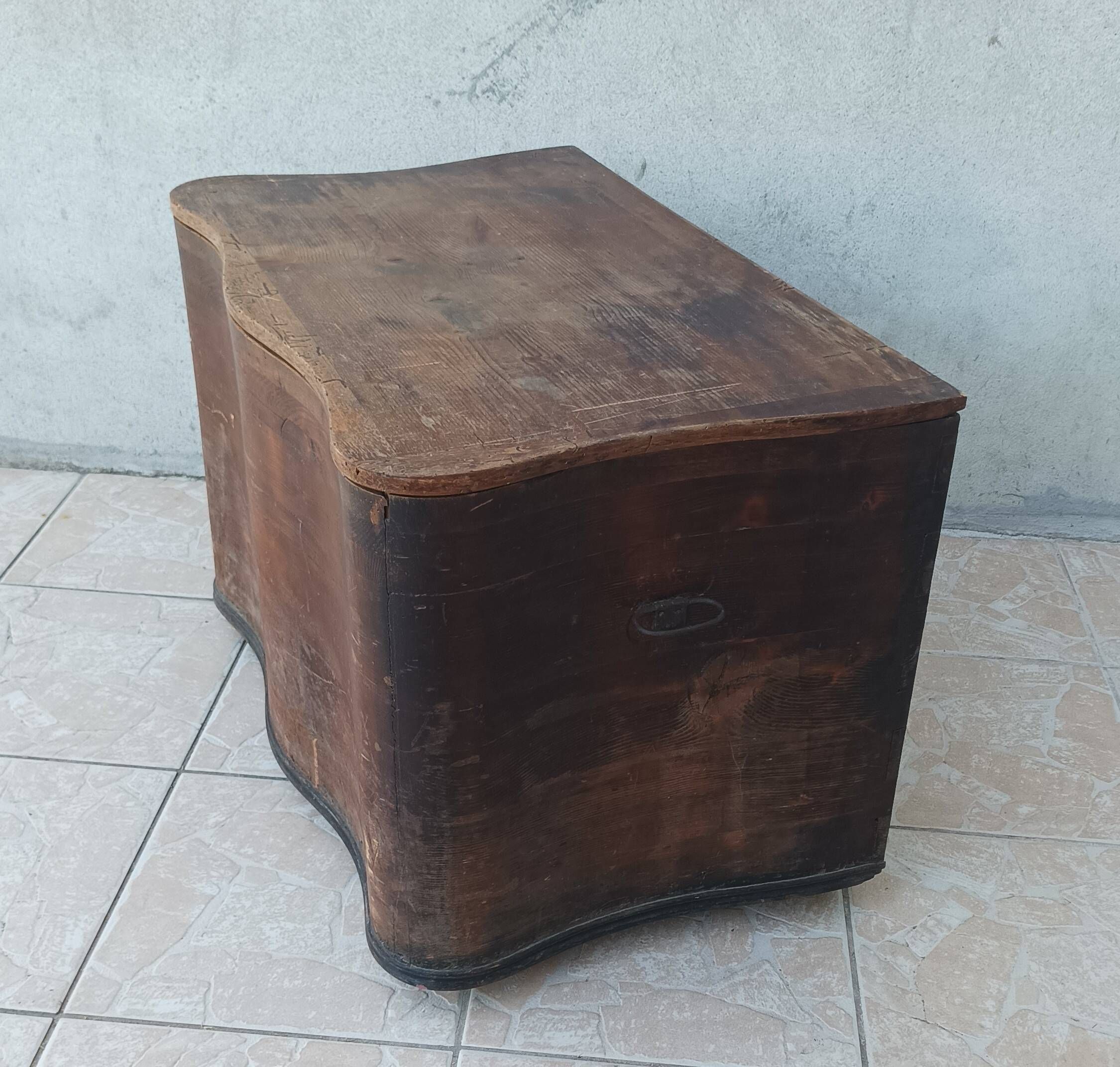 Old pine chest