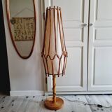 Large Louis Sognot table lamp 1950/60 height 125 cm