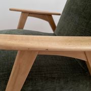 Fauteuil, esprit scandinave années 50/60, restauré