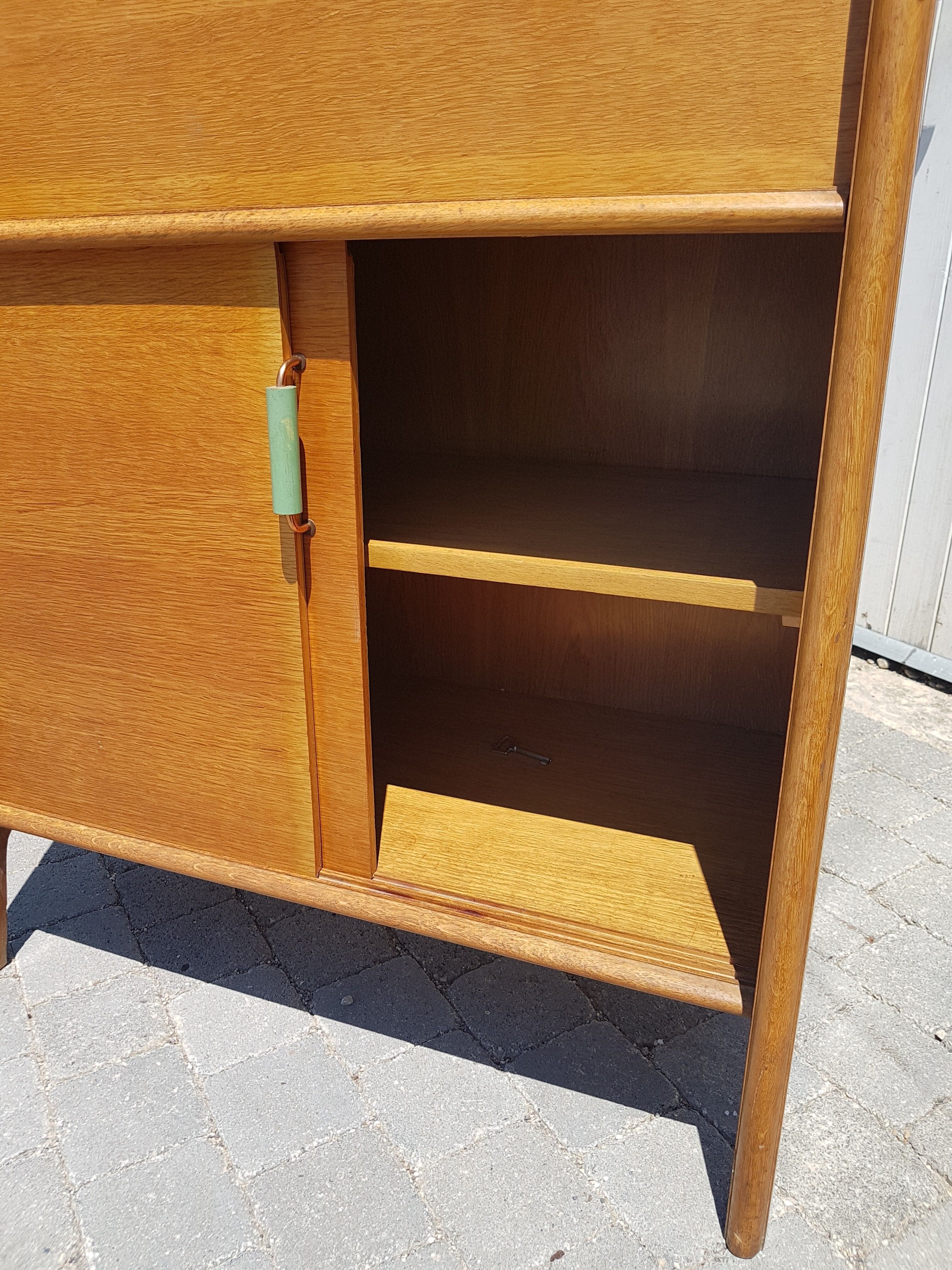 Office Secretary Vintage oak 1950
