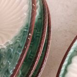 4 oyster plates in slip