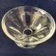 Duo of baccarat crystal champagne glasses, talleyrand model