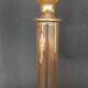 Vintage Murano glass candle holder with gold trim