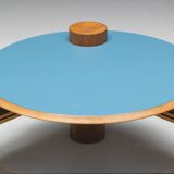 Memphis Geometric Coffee Table, Italy, 1980s