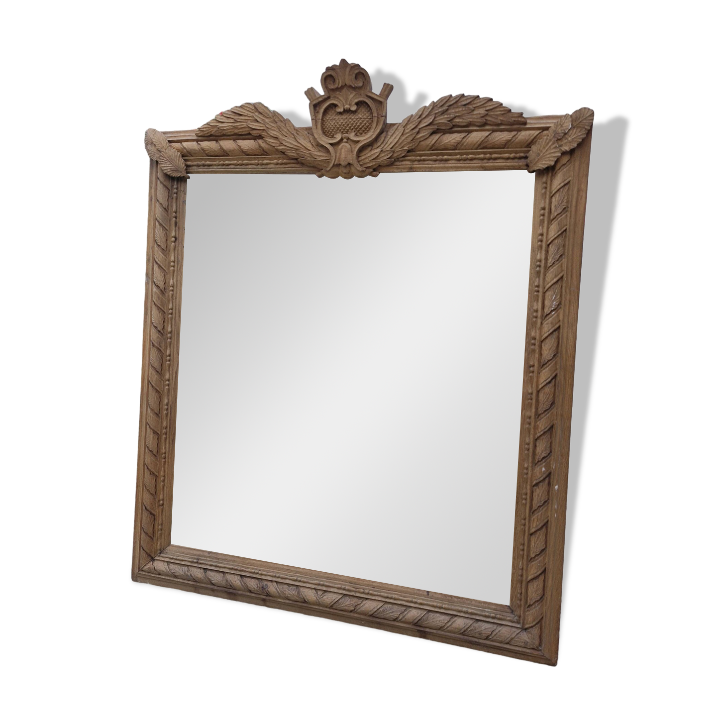 Raw wood mirror 19th Century