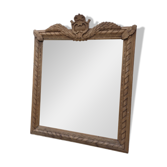 Raw wood mirror 19th Century