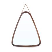 Vintage mirror with a teak frame, 1960s.