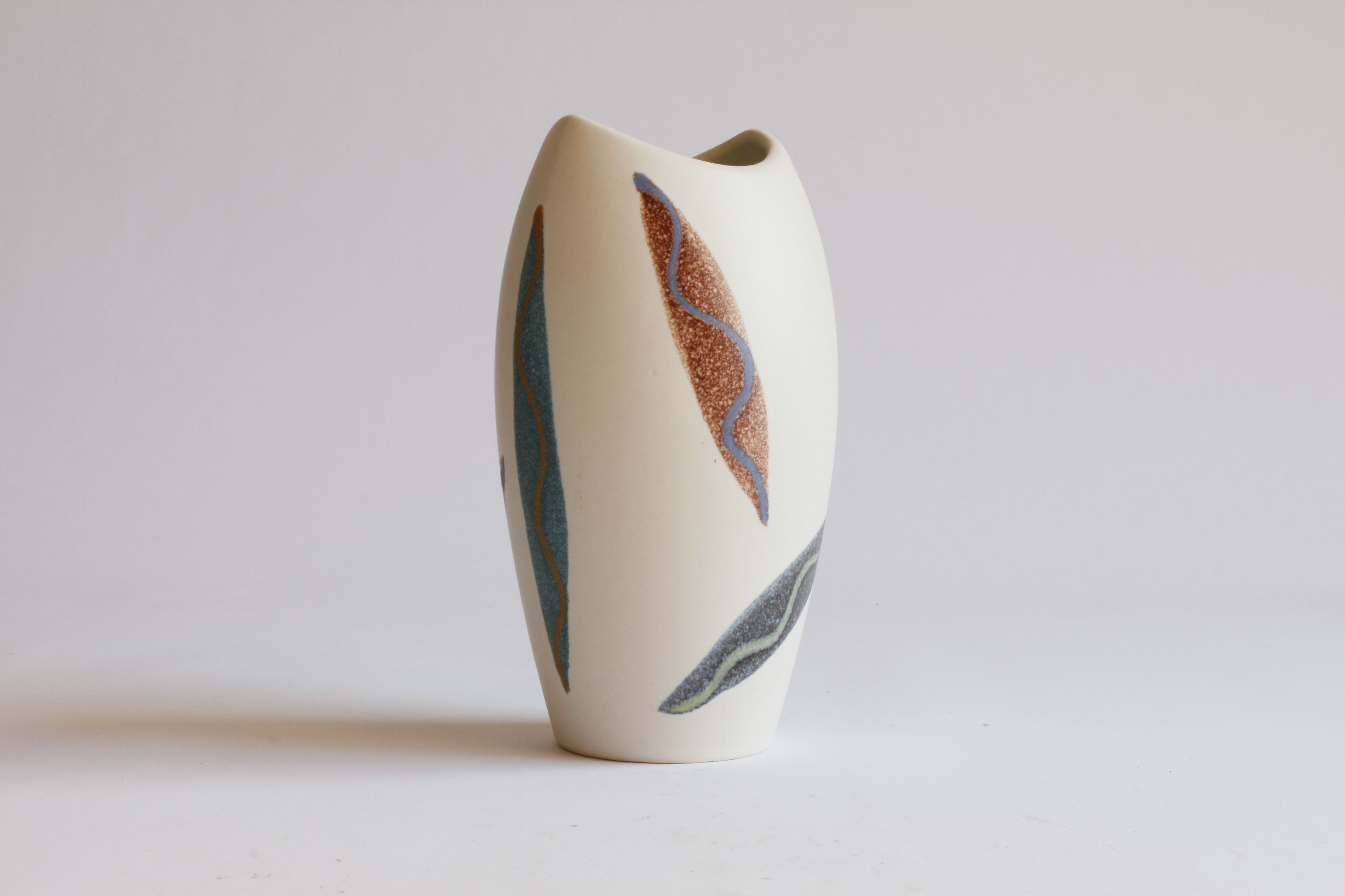 Fischmaul vase by Jasba Keramik, Germany 1950s.