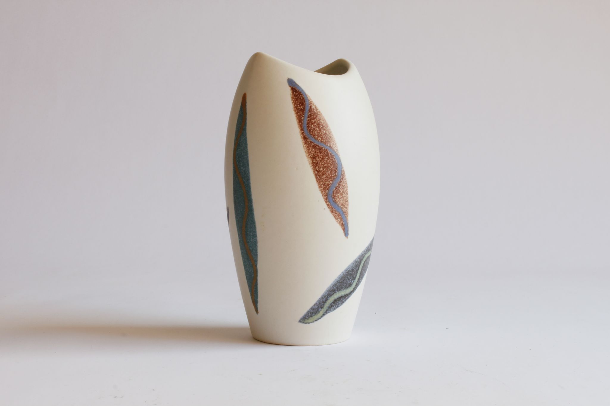 Fischmaul vase by Jasba Keramik, Germany 1950s.