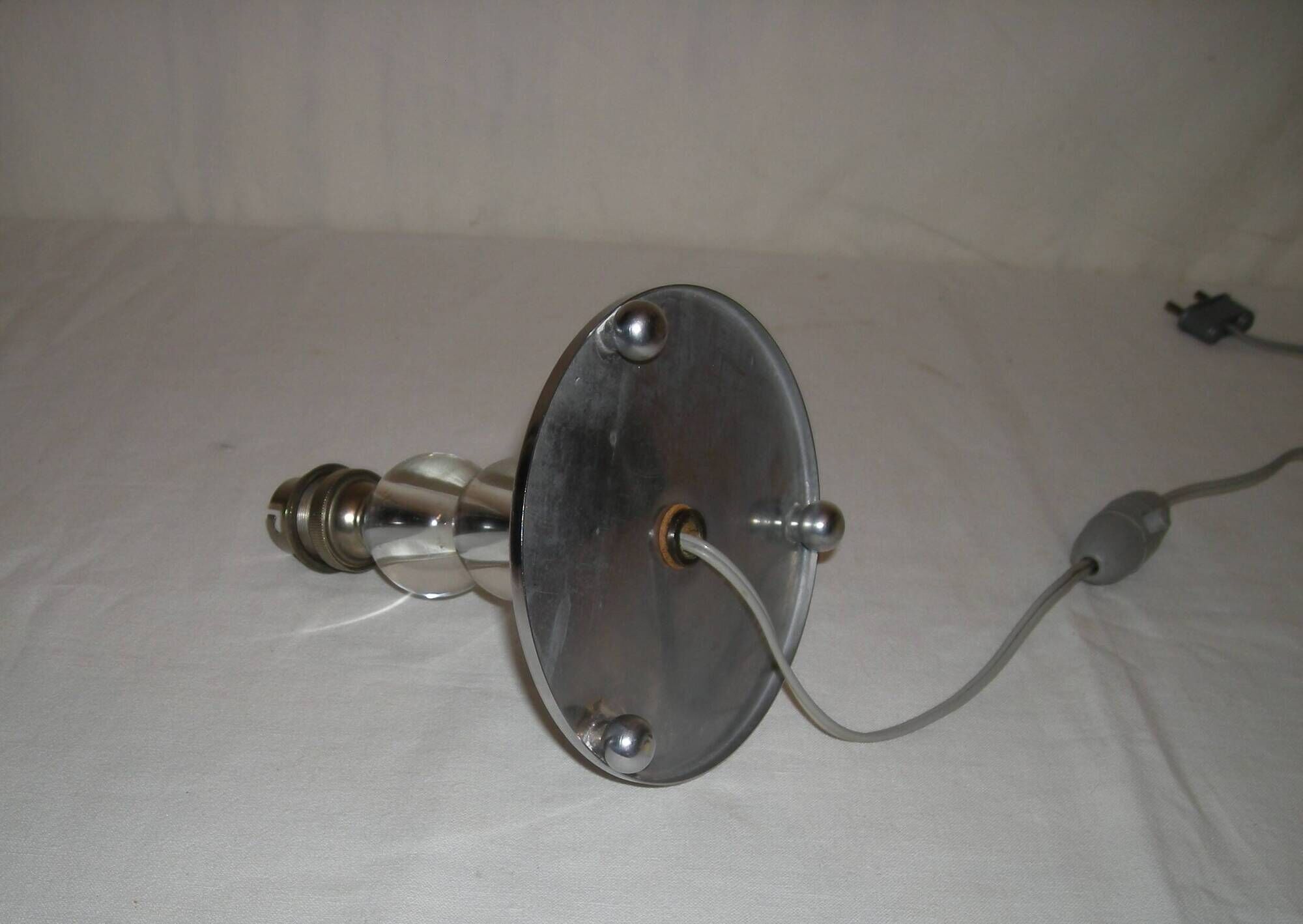 Tripod crystal ball lamp - Crista Lux - Art Deco from the 1930s