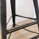 Vintage Industrial Bar Stool: ROWAC Era Style, Metal Base, Wood Seat