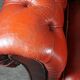Chesterfield sofa 3 places in cowhide leather