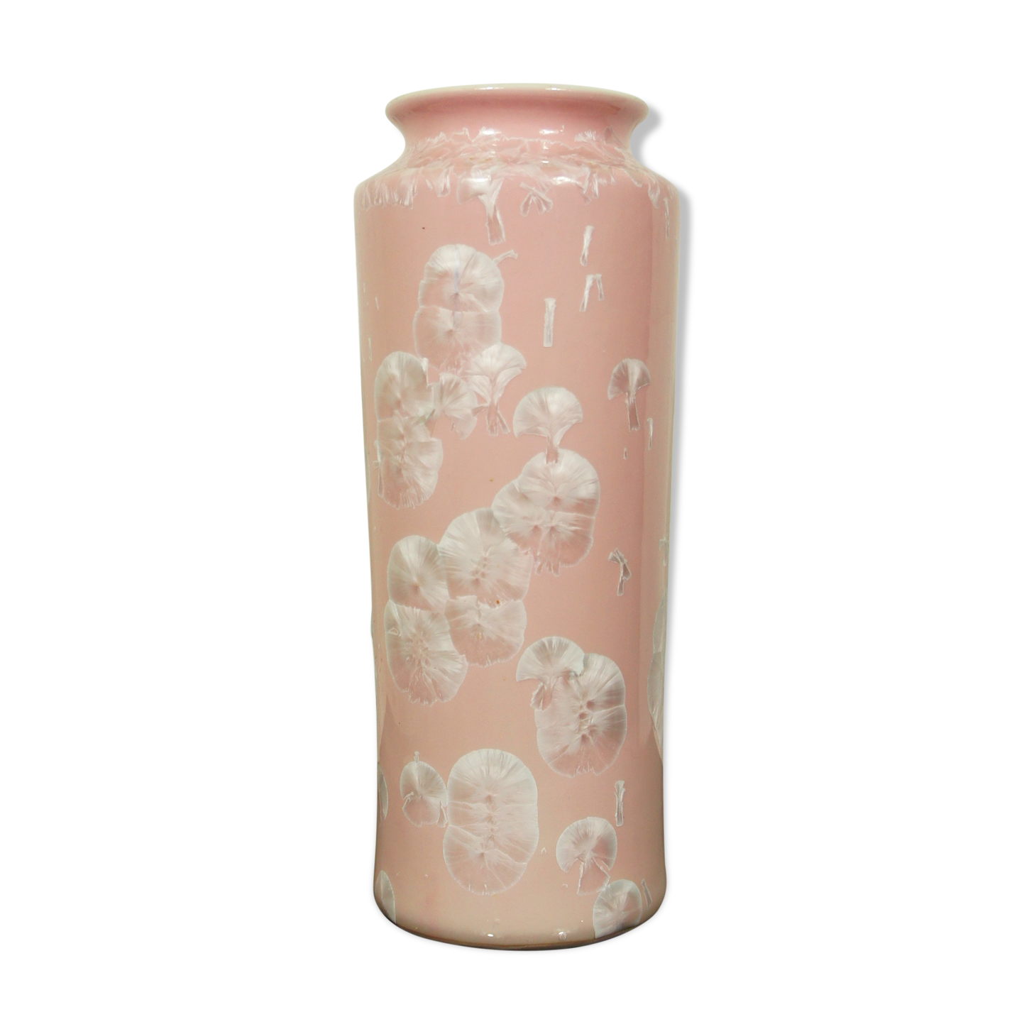 High vase "Ginkgo" ceramic