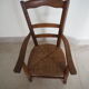 Ancien fauteuil de coiffeur pour enfant