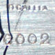 Silver metal oval plate Gallia