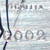 Silver metal oval plate Gallia