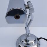 Vintage articulated chrome lamp