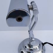 Vintage articulated chrome lamp