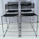 Set of 4 Spagheti model stools by Giandomenico Belotti, year 1970