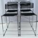 Set of 4 Spagheti model stools by Giandomenico Belotti, year 1970