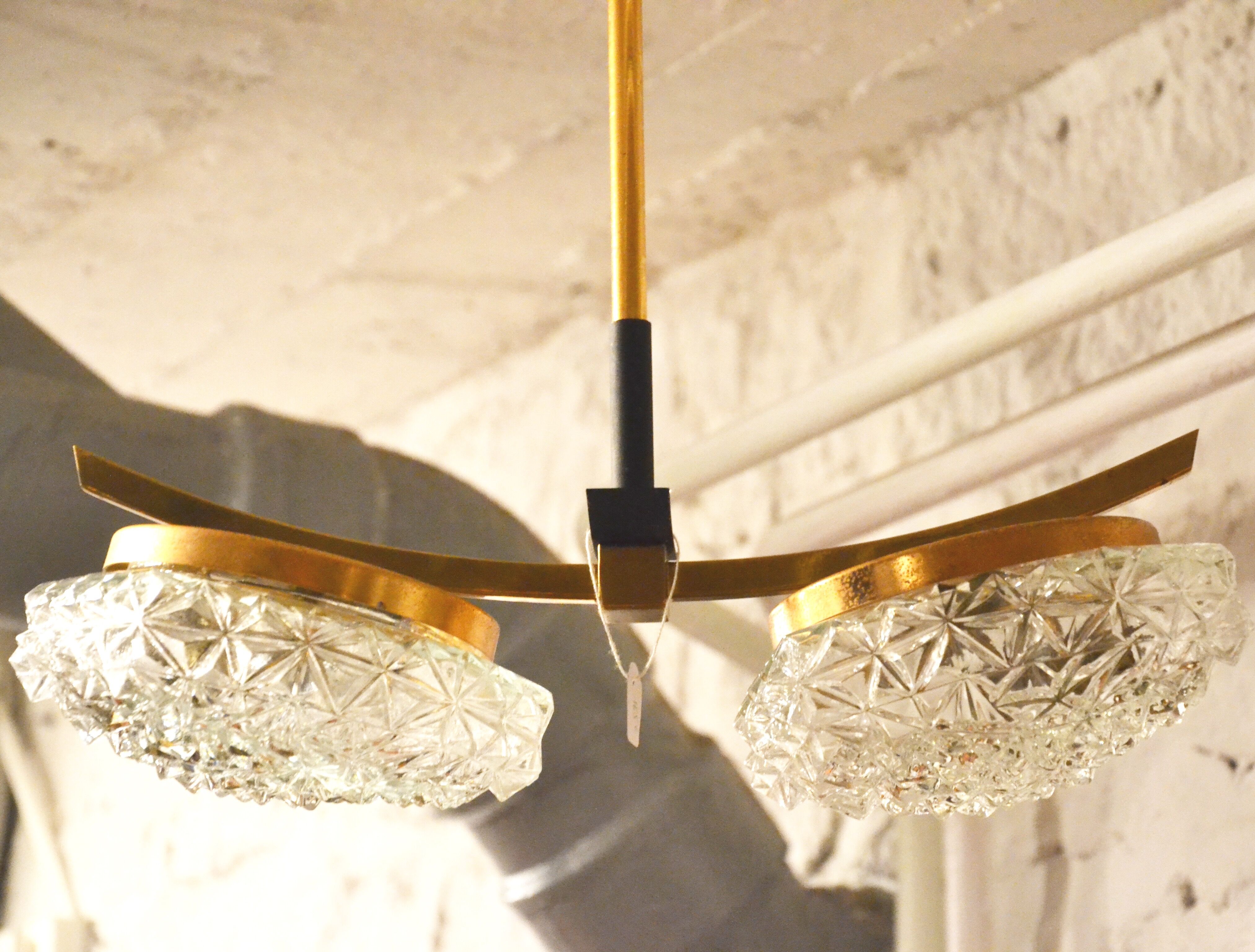 Chandelier 60s glass