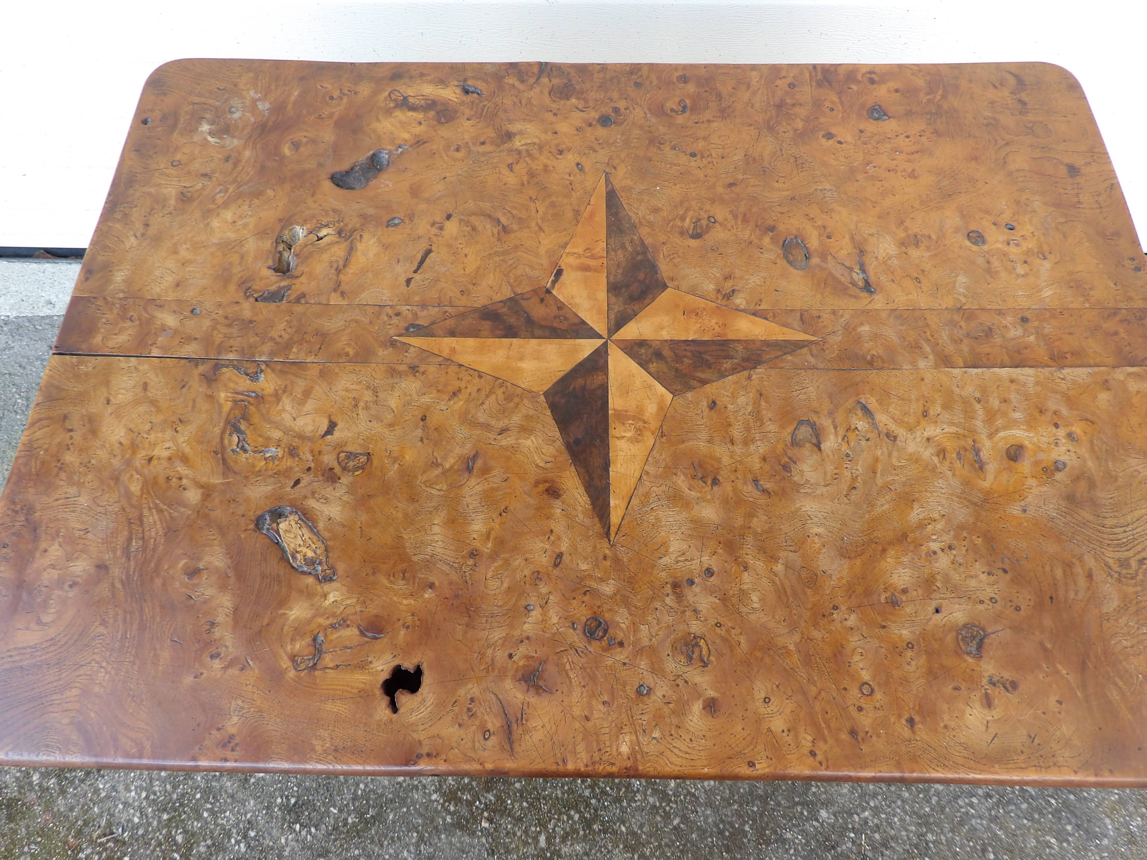 Small table with turned legs, 19th century