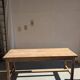 Solid wood farmhouse table