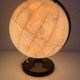 Vintage 1960 globe terrestrial lamp Süd-West Verlag Munich - 34 cm