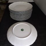 Gros Orme France porcelain table service