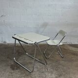 Ensemble bureau et chaise Platone Castelli